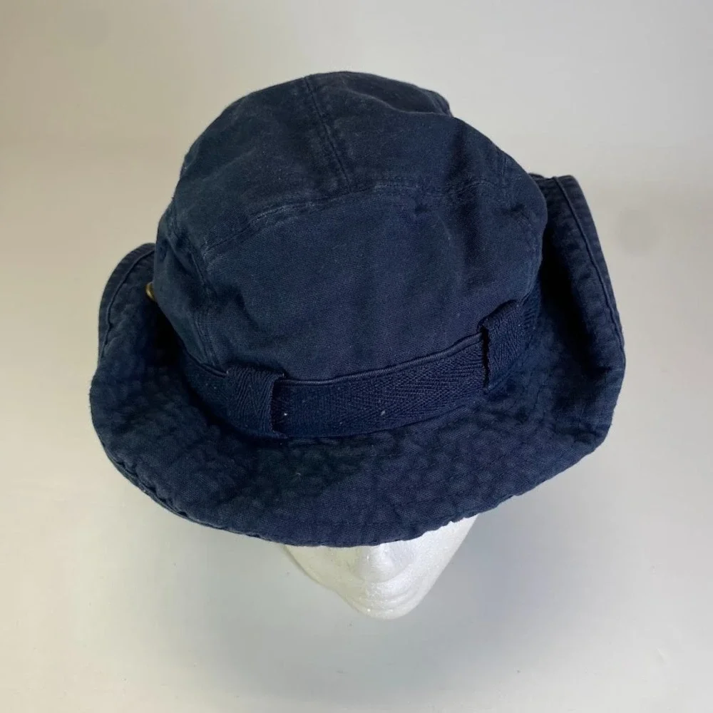Old Navy Bucket Kids Size L Blue Snap Up Sides Explorer Sun Cap Fisherman Beach